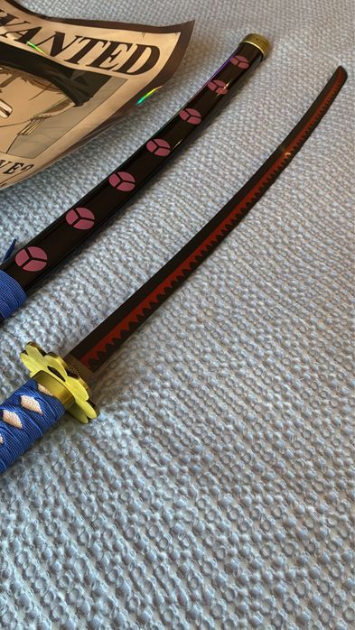 Katana de Aço Roronoa Zoro Anime One Piece