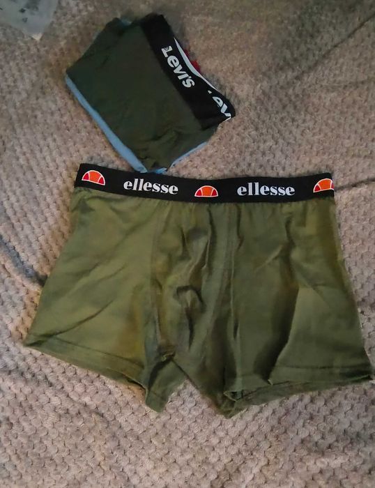 Bokserki Nowe 3x Levis, 1x Ellesse