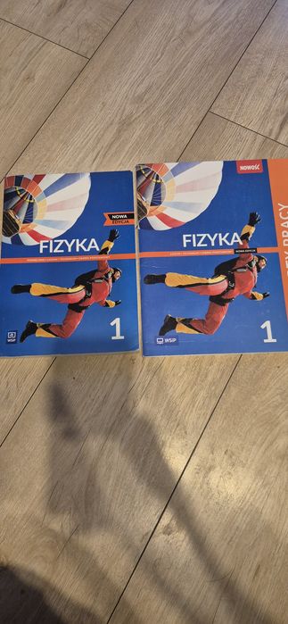 Fizyka 1 podręcznik liceum i technikum zakres podstawowy oraz karty pracy stan bardzo dobry wydawnictwo WS IP