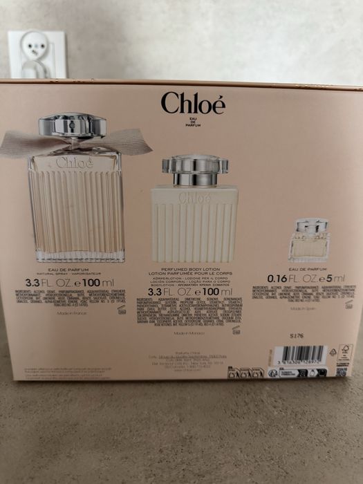 Zestaw upominkowy perfum chloè - perfumy balsam