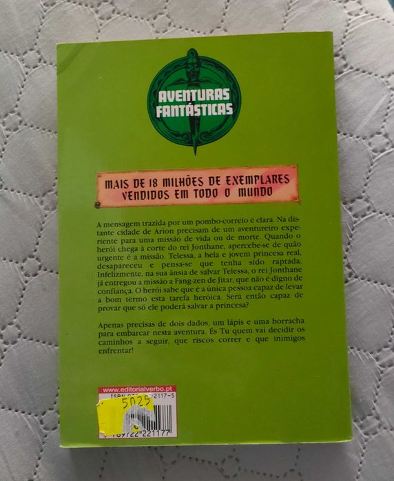 Livro Aventuras fantásticas da verbo