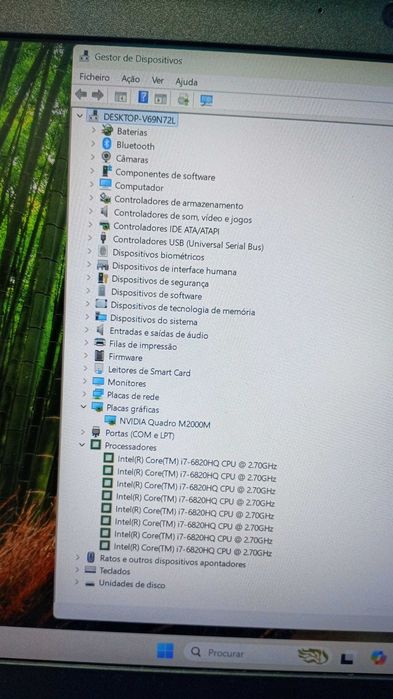 Lenovo ThinkPad P50 core  i7 vpro