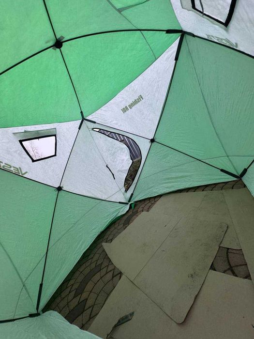 Намет-Палатка Vesta(Веста) Куб Зимний Утепленный 2шара 180*180*190см