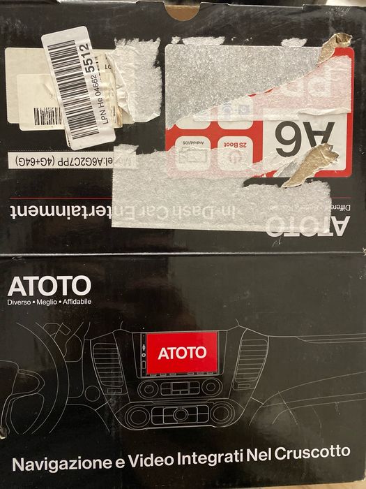 Навігаційна система ATOTO A6 2DIN