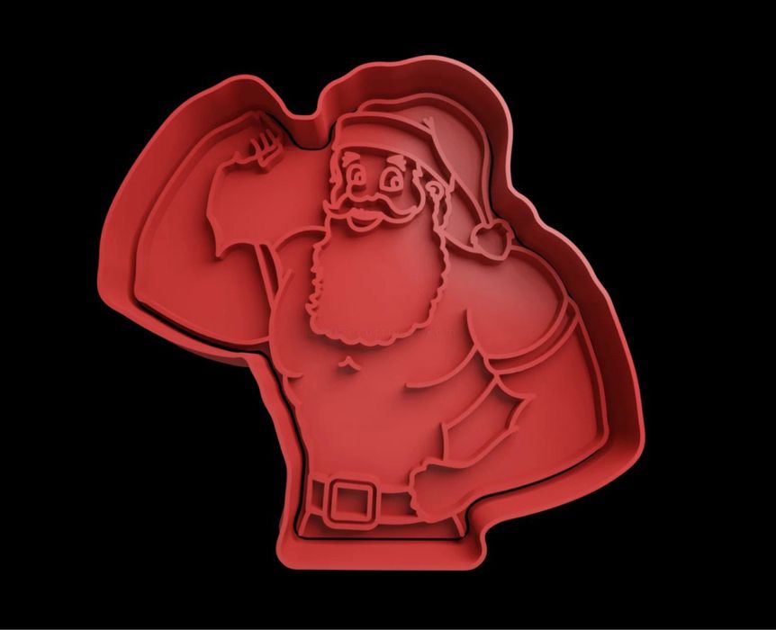 Різдвяні вирубки для печива, штамп для пряників