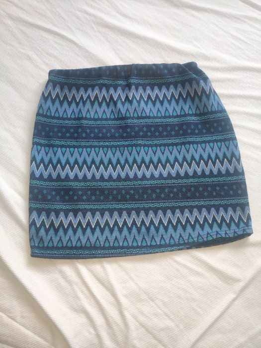 Spódnica Boho niebieska