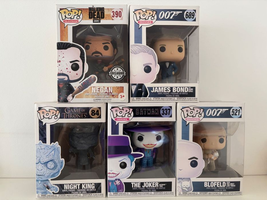 Funk Pop conjunto de 5