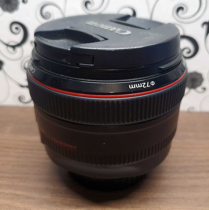 Lente canon 50mm f/1.2L USM