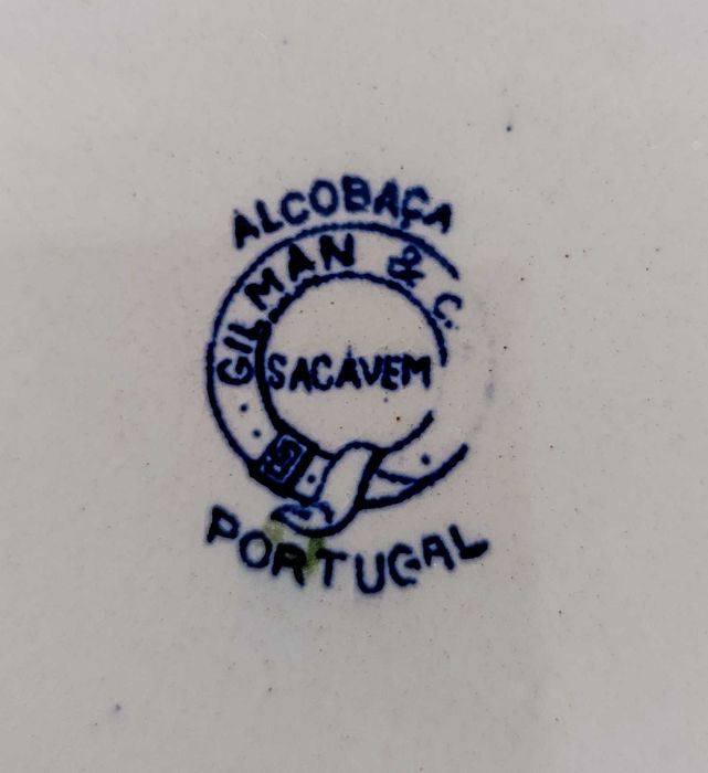 Prato Alcobaça Azul Escuro