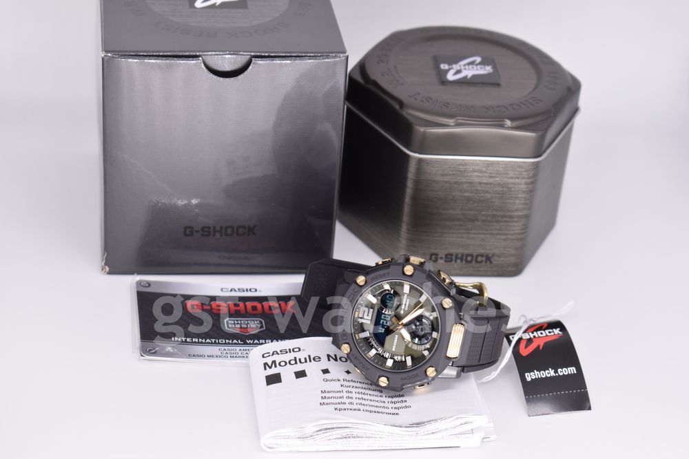 Casio G-Shock GST-B300B-1A NEW ORIGINAL | Bluetooth | Solar | G-Steel