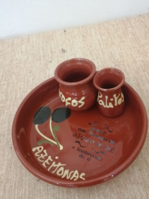 Prato para azeitonas