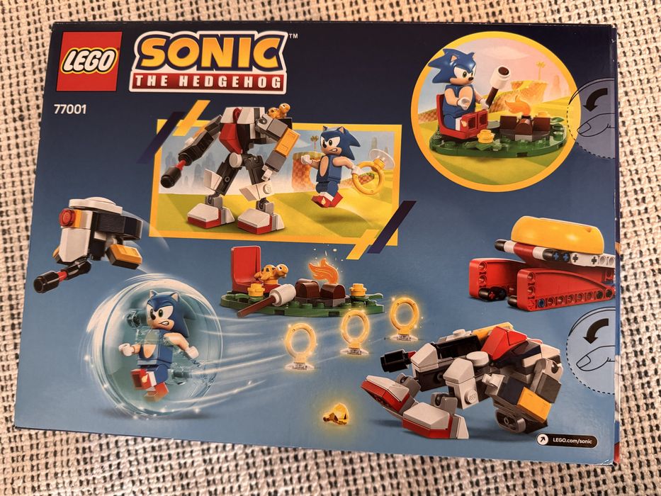 Lego Sonic novo caixa fechada