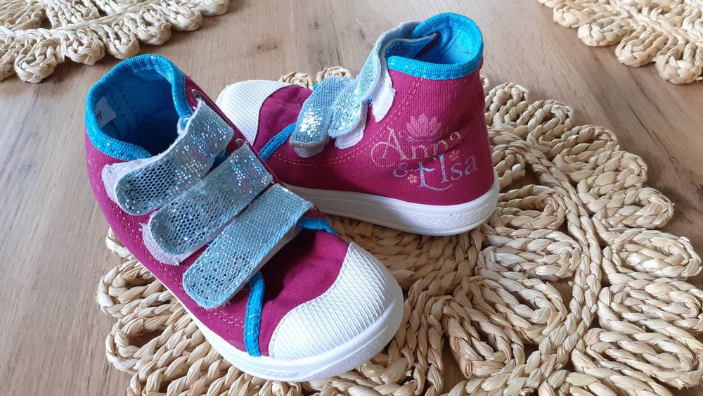 Trampki disney rozm.26 kraina lodu brokat