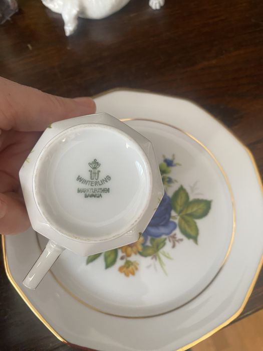 Antyk porcelana Winterling 3 szt