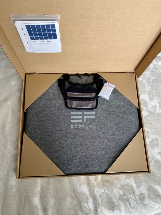 Нова сонячна панель EcoFlow 110W Solar Panel портативна - розкладна