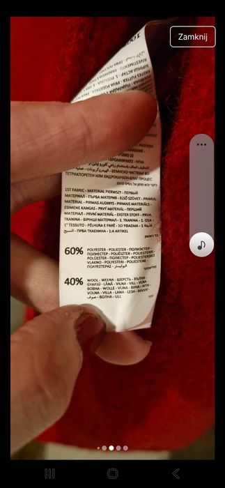 Płaszcz Reserved Wełna