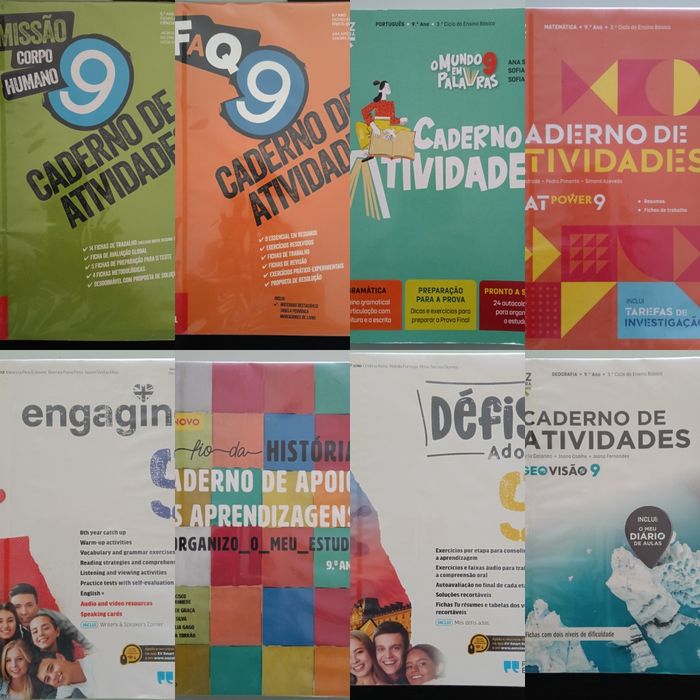 Cadernos Atividades 9° Ano