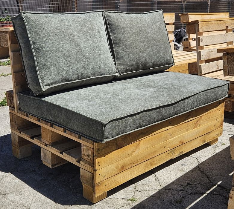 Sofá em Paletes Novo para Jardim/Terraço