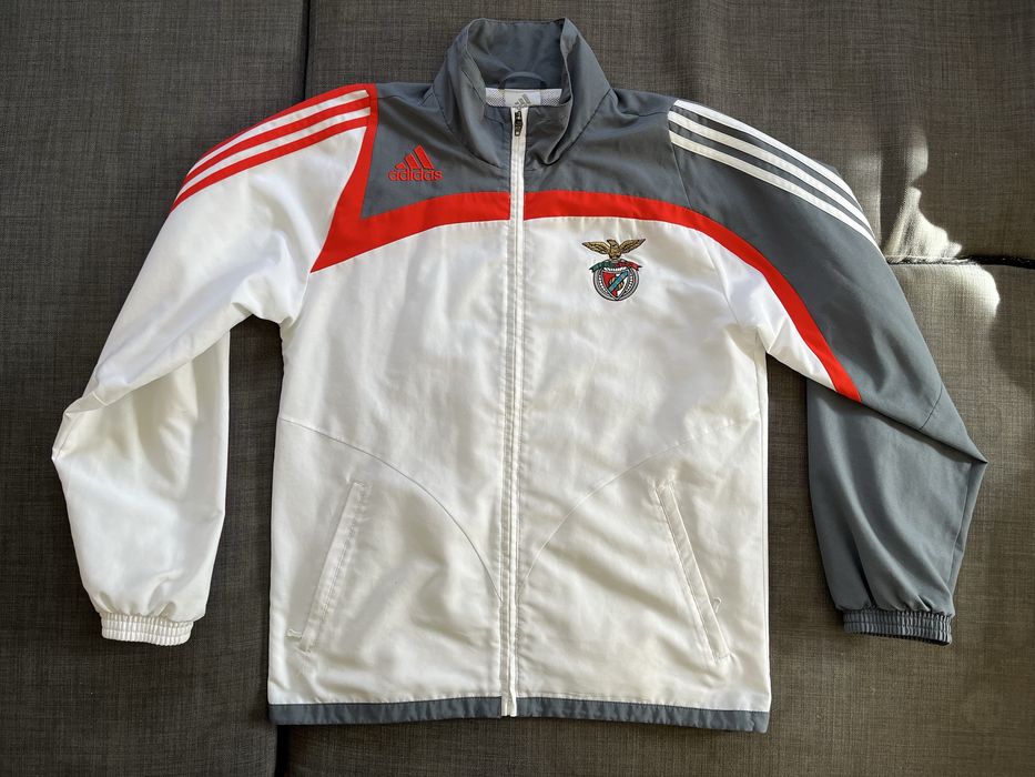 Casaco Branco Oficial Benfica Adidas 2006 2007