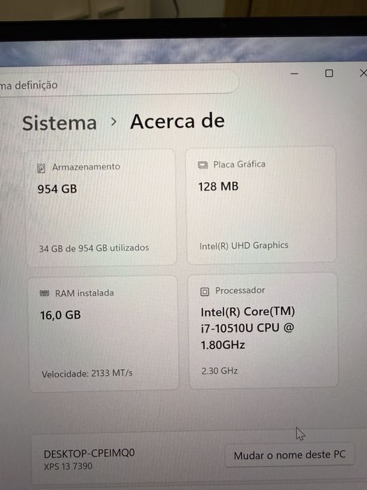 Dell XPS 13' - portátil