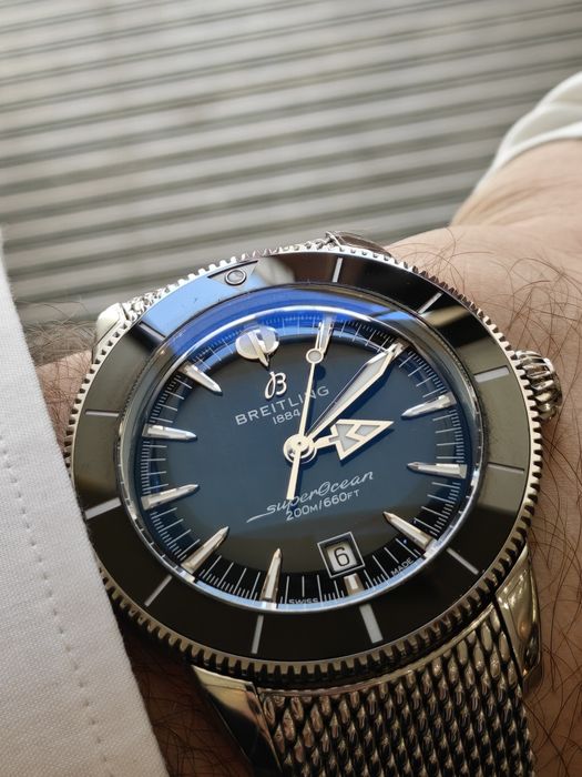 Zegarek męski Breitling Superocean Heritage 44mm automatic Full Set Swiss Made