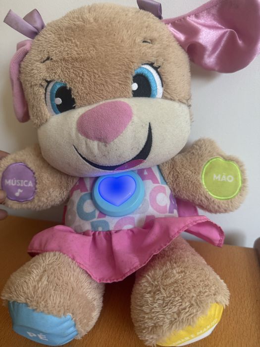 Urso interativo Fisher price