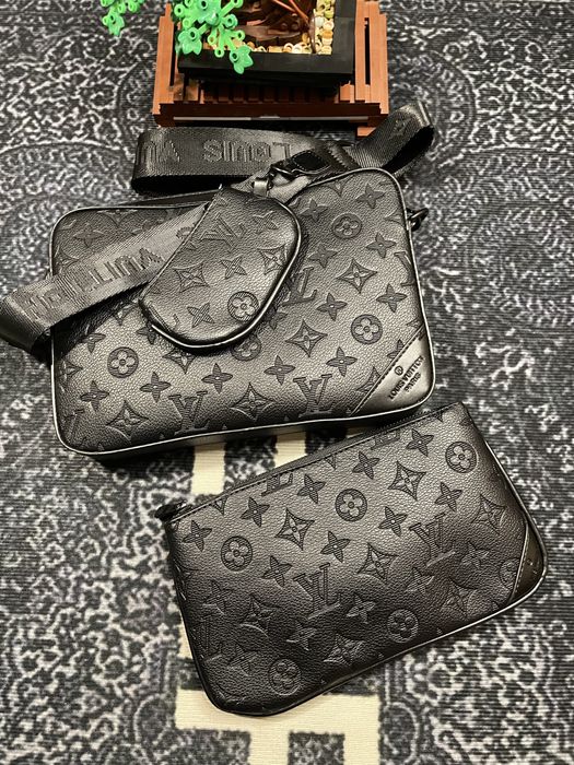 Сумка Louis Vuitton Duo | Сумка через плече / Сумка луі вітон / Сумка мужская/ Сумка кожаная мужская / Сумка Луи виттон