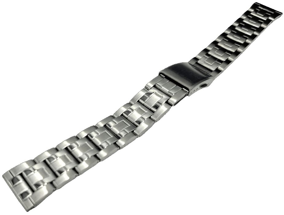 Nowa Bransoleta bransoletka do zegarka elegancka 18 mm stal nierdzewna