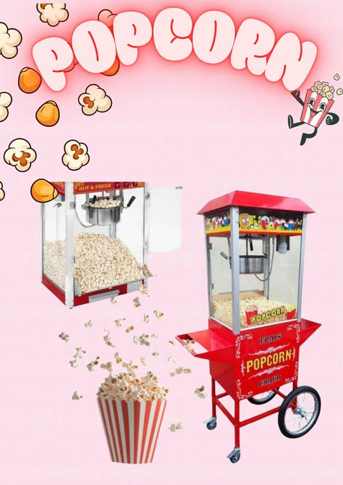 Wata cukrowa/ Popcorn/Stich
