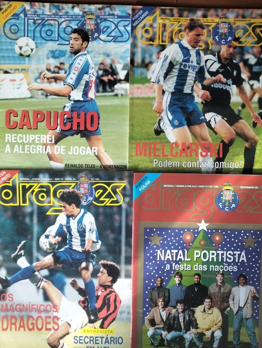 Antigas Revistas Dragões FC Porto
