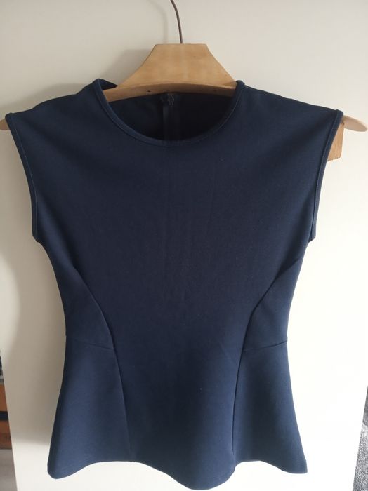 Granatowy top, super styl top secret XS / S