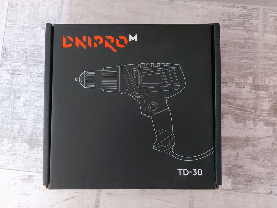 Чудесный подарок для настоящего мужчины Электродрель Днепро-М ТД30