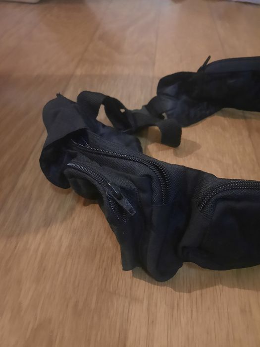 Bolsa de cintura com 5 bolsos