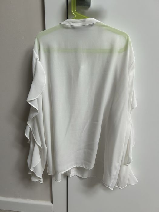 Bluzka biała koszula Zara L