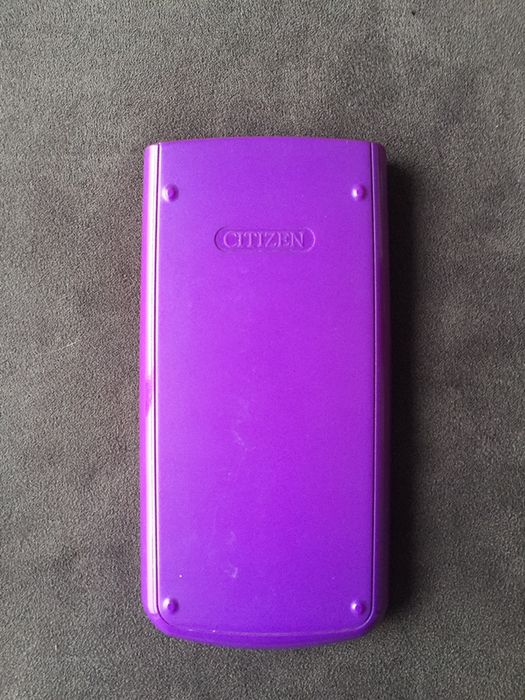 Calculadora Cientifica Citizen rosa/roxa