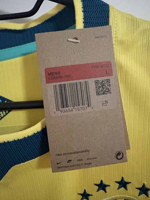 Camisola brasil amarela