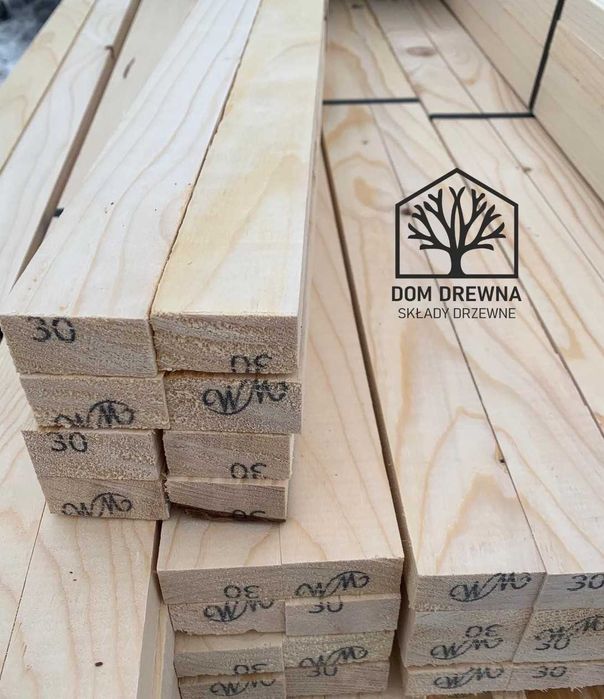 Kontrłata Sucha strugana DOM DREWNA KOSZALIN