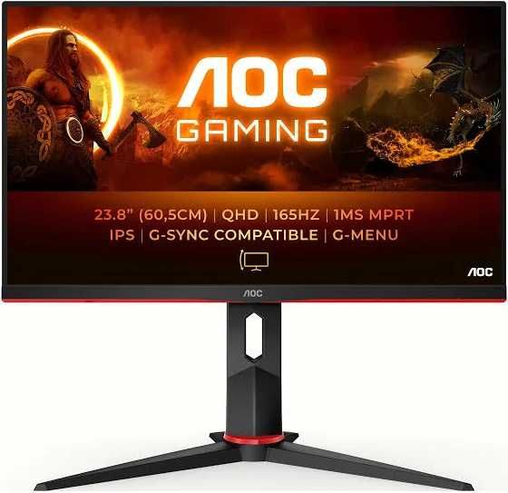 Monitor AOC Q24G2 1440p 165hz