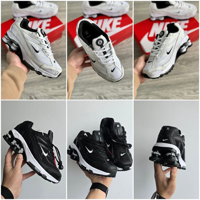 р36-45 Кросівки Nike Shox Ride 2 Black White Grey