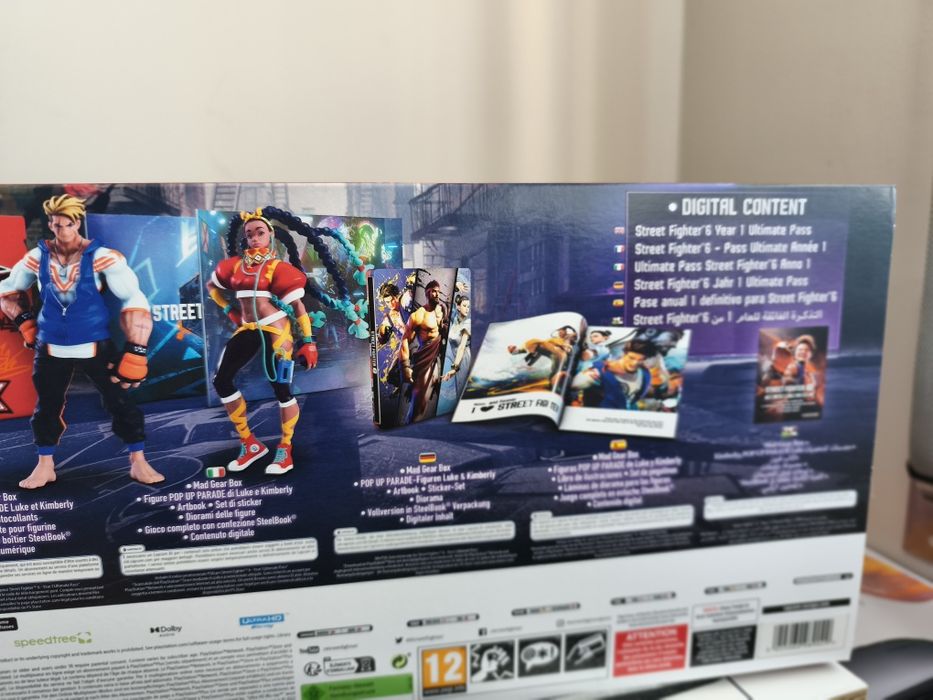 Street Fighter 6 Collector’s Edition NOVO RARO PS5