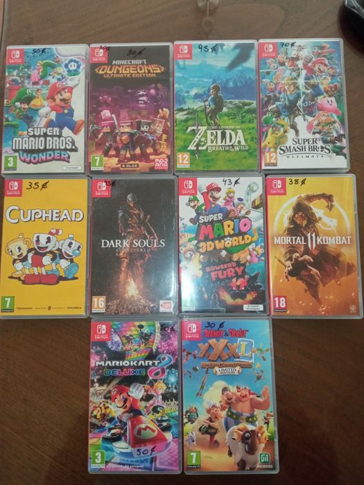 Jogos Nintendo switch