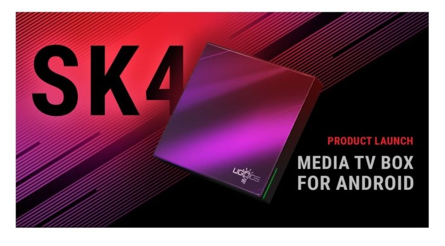 sk4 UGOOS 4/64gb Android 14 TVbox ТВбокс НОВЫЙ!!!