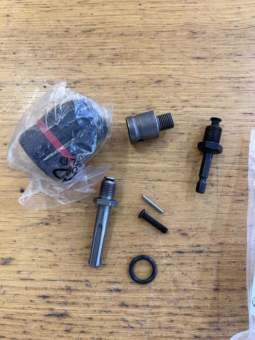 Bucha de Aperto Rápido 13mm (1/2") com 3 Adaptadores – NOVO