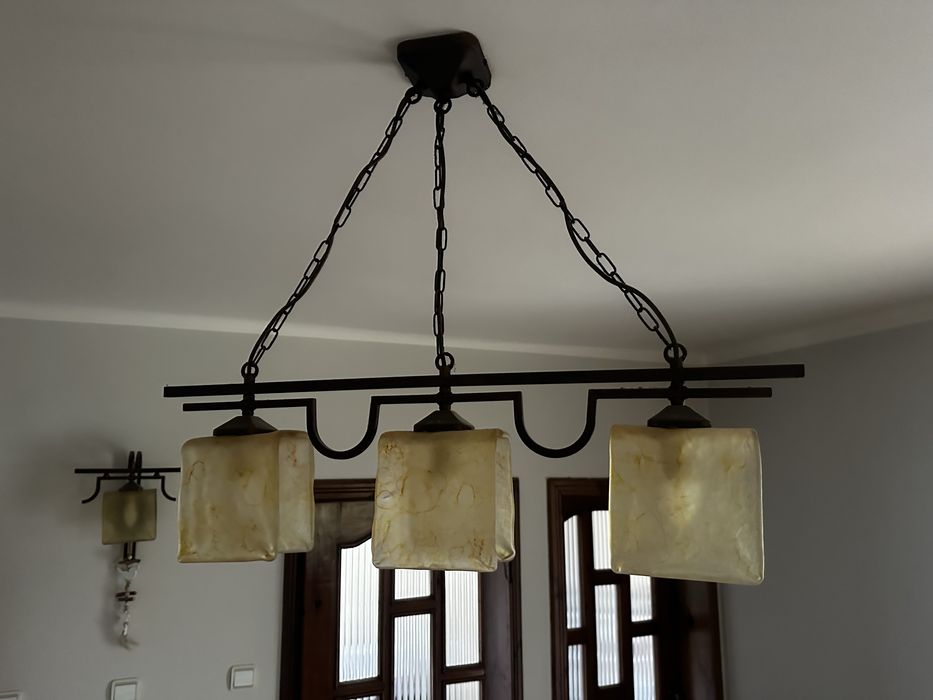 Żyrandol lampa kinkiet