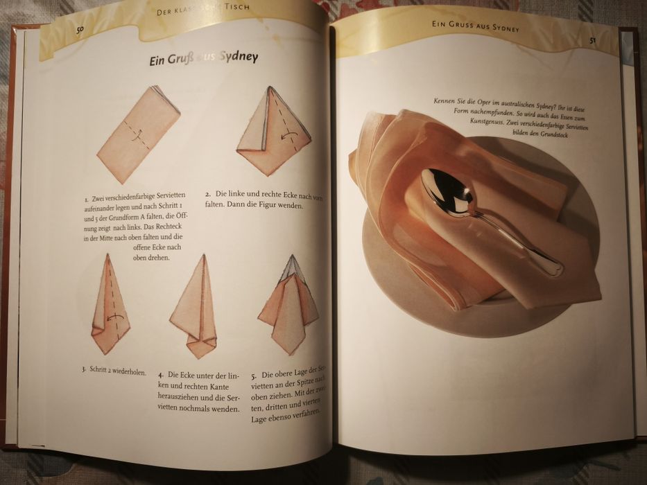 Книжка по складанню серветок