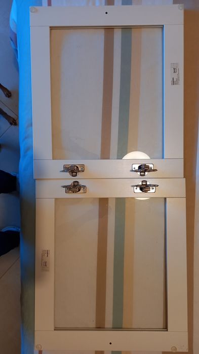 Porta vidro oxberg Ikea branca