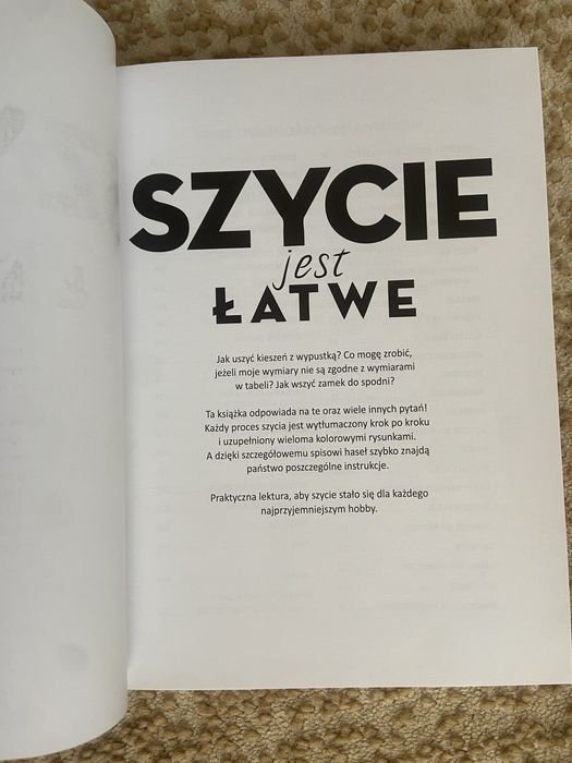 Szycie jest łatwe Burda style