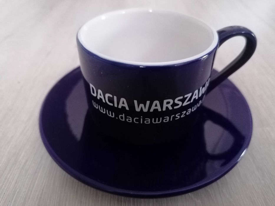 Filiżanki ze spodkami DACIA