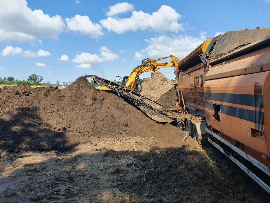 Ziemia ogrodowa siana