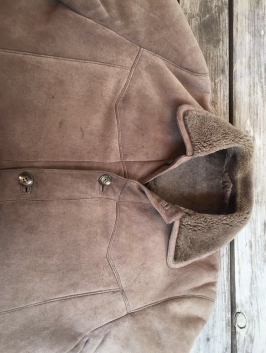 Casaco em Pele Vintage